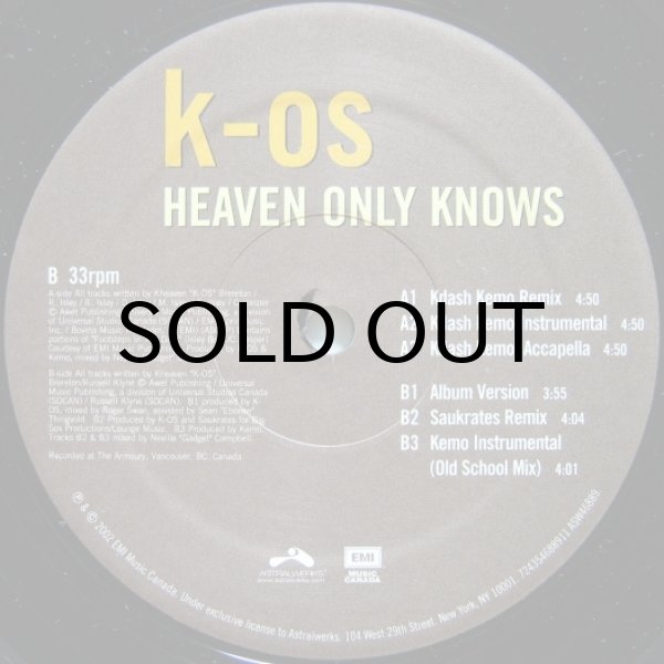 画像2: K-OS / Heaven Only Knows