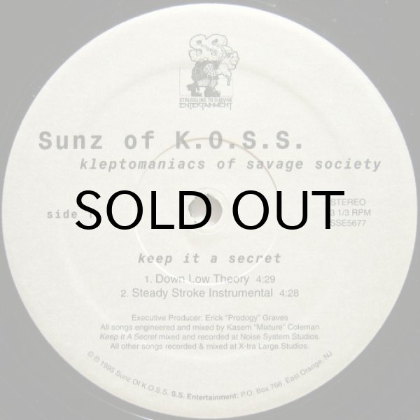 画像1: SUNZ OF K.O.S.S. / DOWN LOW THEORY