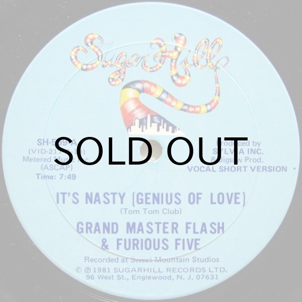 画像2: Grand Master Flash & Furious Five / It's Nasty (Genius Of Love)