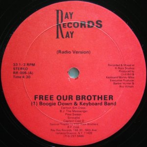 画像: Boogie Down & Keyboard Band / Free Our Brother