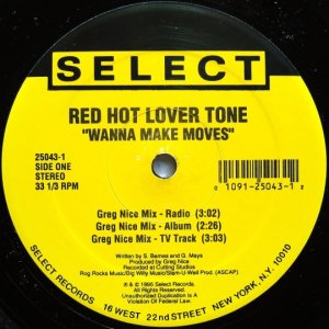 画像: Red Hot Lover Tone / Wanna make Moves