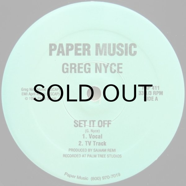 画像1: Greg Nyce / Set It Off