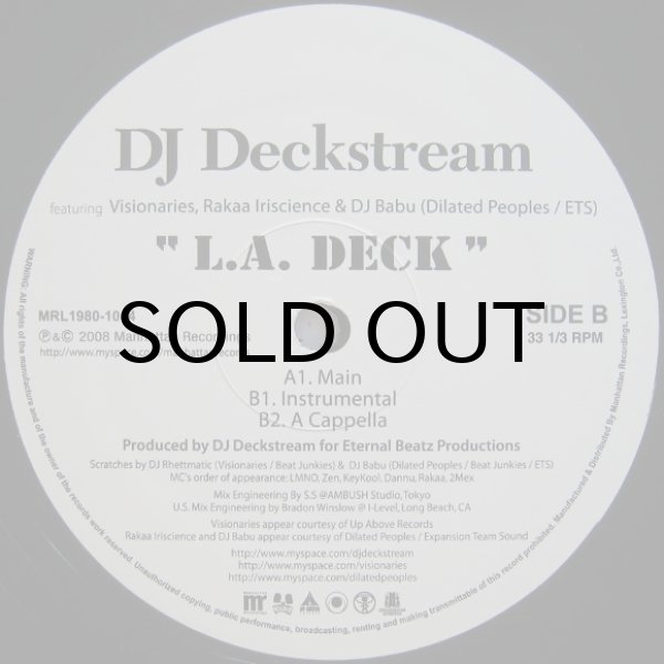 画像2: DJ Deckstream - L.A. Deck