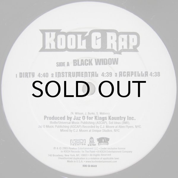 画像2: Kool G Rap - Black Widow