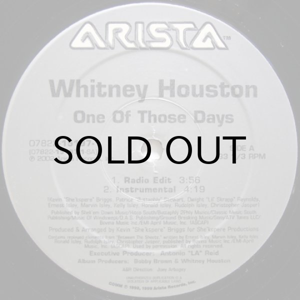 画像2: Whitney Houston - One Of Those Days