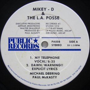 画像: Mikey-D & The L.A. Posse - My Telephone