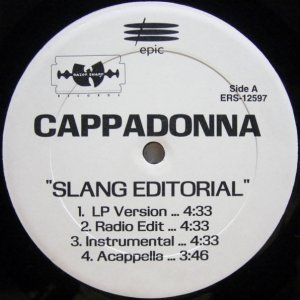 画像: Cappadonna – Slang Editorial 