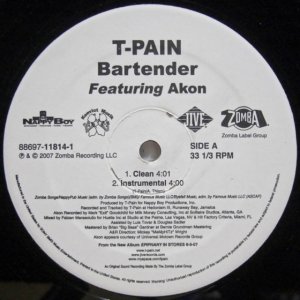 画像: T-Pain - Bartender