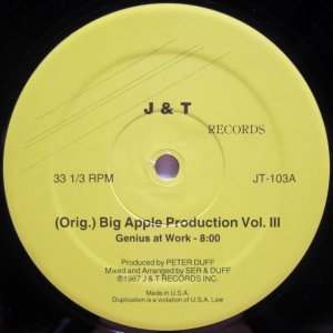 画像: Various – (Orig.) Big Apple Production Vol. III
