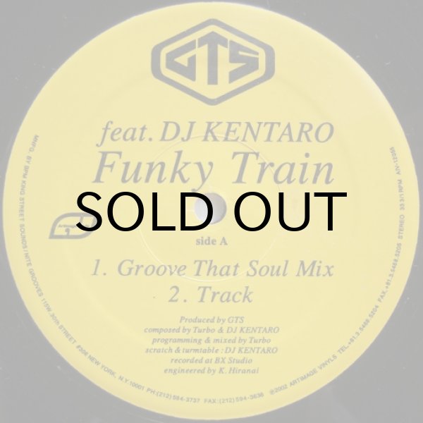 画像1: GTS feat. DJ Kentaro – Funky Train