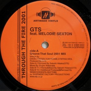 画像: GTS feat. Melodie Sexton – Through The Fire 2001