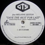 画像: GTS feat. Melodie Sexton - Save The Best For Last