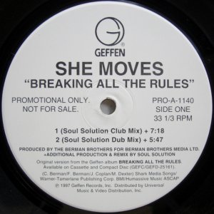 画像: She Moves – Breaking All The Rules