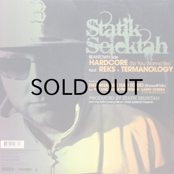 画像1: Statik Selektah – Hardcore (So You Wanna Be)