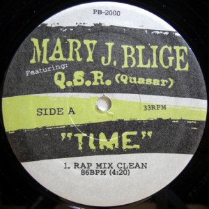 画像: Mary J. Blige featuring Q.S.R. (Quasar) - Time 