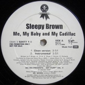画像: Sleepy Brown – Me, My Baby & My Cadillac