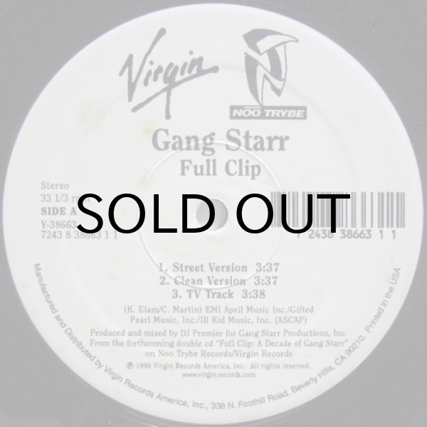 画像1: Gang Starr - Full Clip / DWYCK