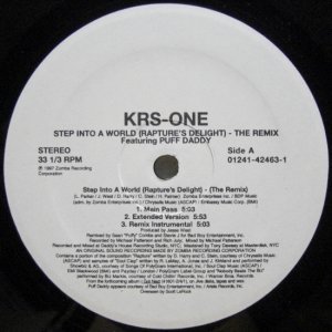 画像: KRS-One – Step Into A World (Rapture's Delight) (The Remix)