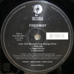 画像: Freeway – Line 'Em Up / Roc The Mic (Remix)