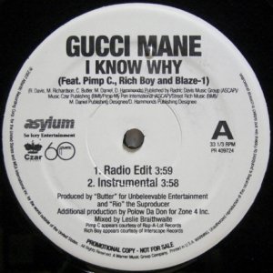画像: Gucci Mane - I Know Why