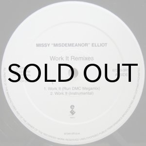 画像: Missy "Misdemeanor" Elliott – Work It Remixes