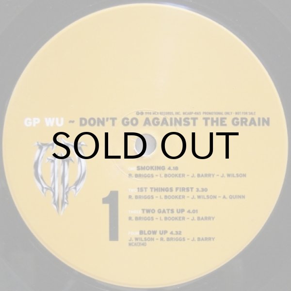 画像1: GP Wu – Don't Go Against The Grain