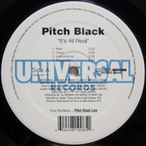 画像: Pitch Black – It's All Real