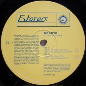 画像: Bah Samba – So Tired Of Waiting