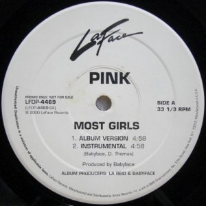 画像: Pink - Most Girls