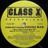 画像: Community featuring Fonda Rae – Over Like A Fat Rat '95