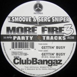 画像: V. Smoove & Serg Sniper – Present... More Fire 3