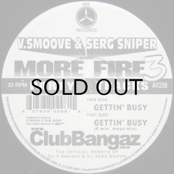 画像1: V. Smoove & Serg Sniper – Present... More Fire 3