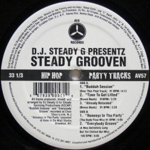 画像: D.J. Steady G  presentz - Steady Grooven