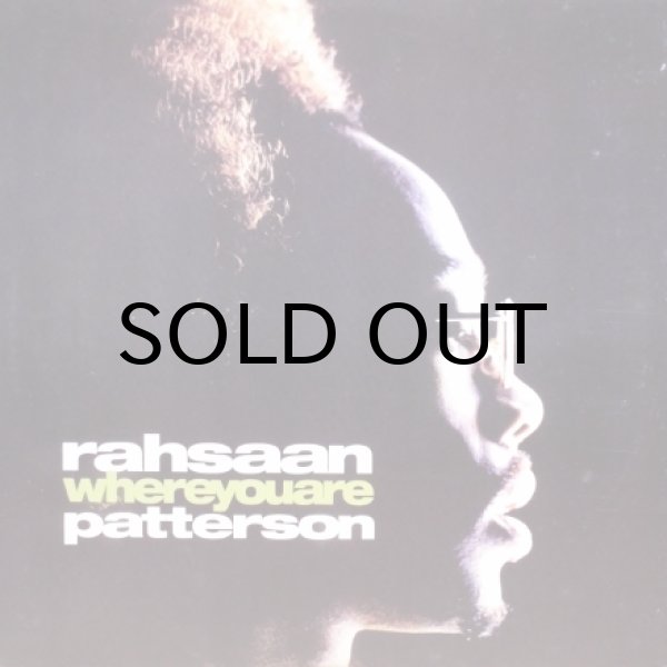 画像1: Rahsaan Patterson – Where You Are