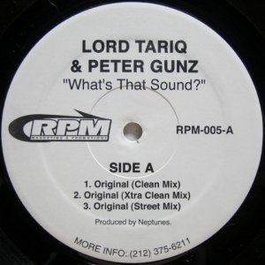 画像: Lord Tariq & Peter Gunz – What's That Sound?