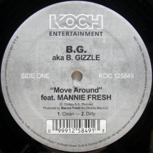 画像: B.G. aka B. Gizzle – Move Around