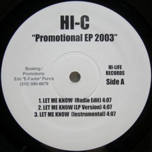 画像: Hi-C – Promotional EP 2003