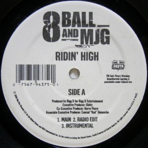 画像: 8 Ball and MJG – Ridin' High