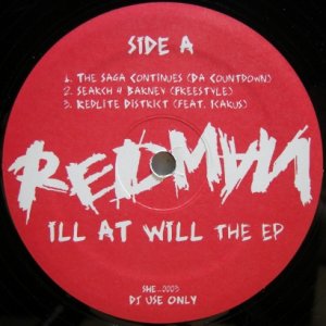 画像: Redman – Ill At Will The EP