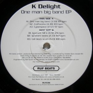 画像: K Delight – One Man Big Band EP