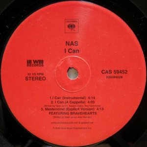 画像: Nas – I Can / Mastermind
