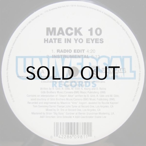 画像1: Mack 10 – Hate In Yo Eyes