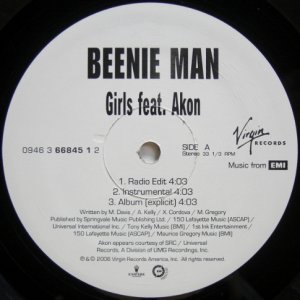 画像: Beenie Man featuring Akon – Girls