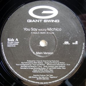 画像: Giant Swing featuring Michico – You Say