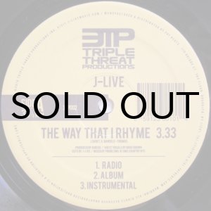 画像: J-Live – The Way That I Rhyme/ Poetry In Motion