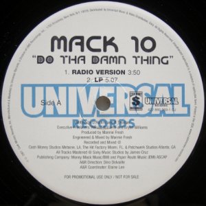 画像: Mack 10 – Do Tha Damn Thing