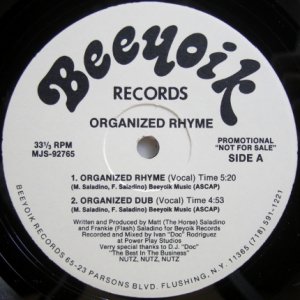 画像: Organized Rhyme – Organized Rhyme