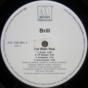 画像: Brill – I've Been Real / Keep It Real w/ Brill