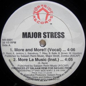 画像: Major Stress – More And More / A Day In Da Stuy