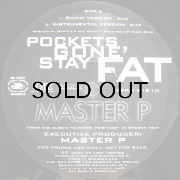 画像1: Master P – Pockets Gone' Stay Fat